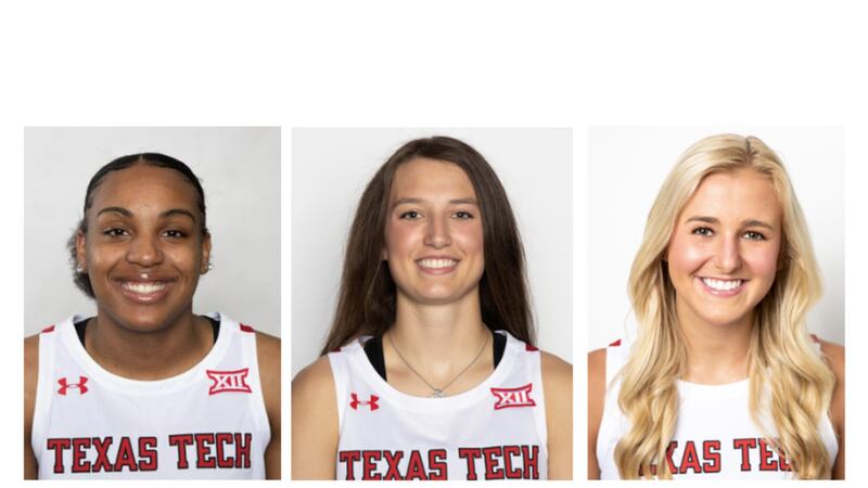 From left to right: Bre'Amber Scott, Bailey Maupin, Bryn Gerlich