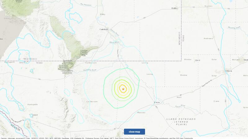 A 5.3 magnitude earthquake shook much of West Texas early Wednesday morning.