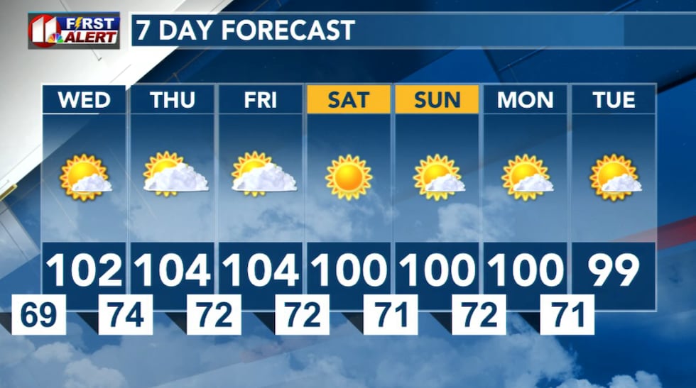 7 Day Forecast