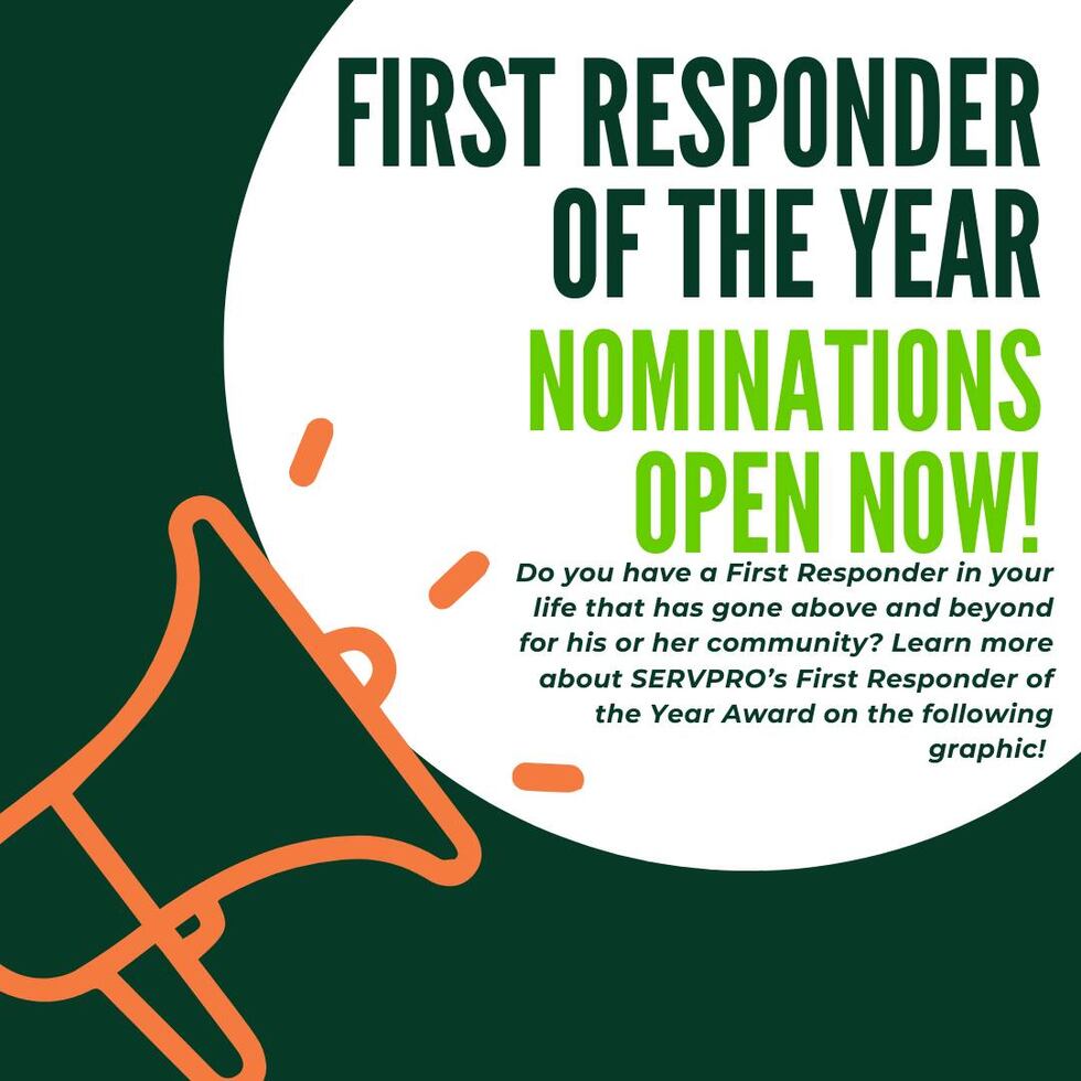 Two selected nominees will then be entered to win the National First Responder of the Year...
