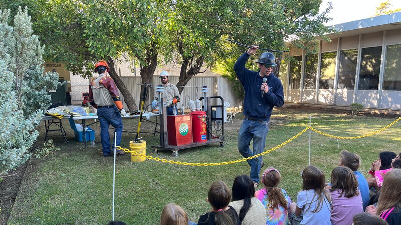 The South Plains Electric Cooperative began annual electrical safety demonstrations to area...
