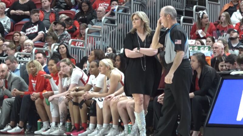 The Texas Tech Lady Raiders are victorious in postseason play for the first time in 10 years...