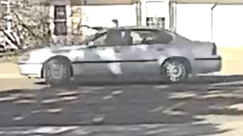 Suspect vehicle in Clovis drive-by shooting (Source: Clovis Police Department)