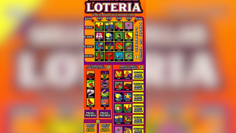 Million Dollar Loteria.