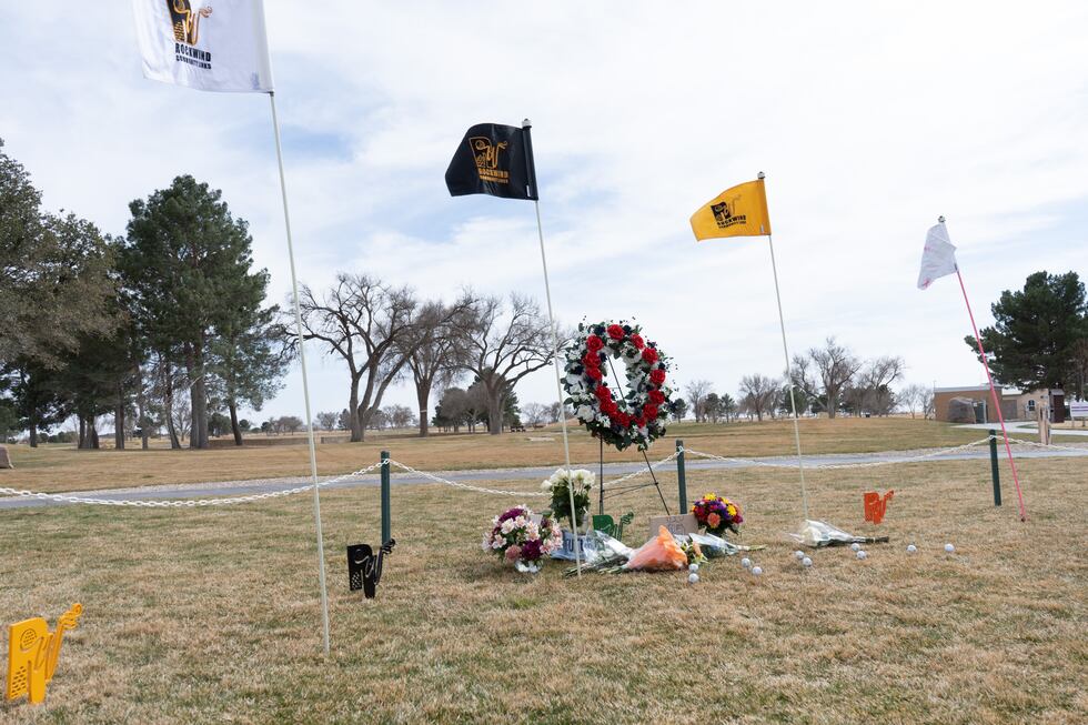 University of the Southwest Memorial for students killed in van crash in Andrews County.